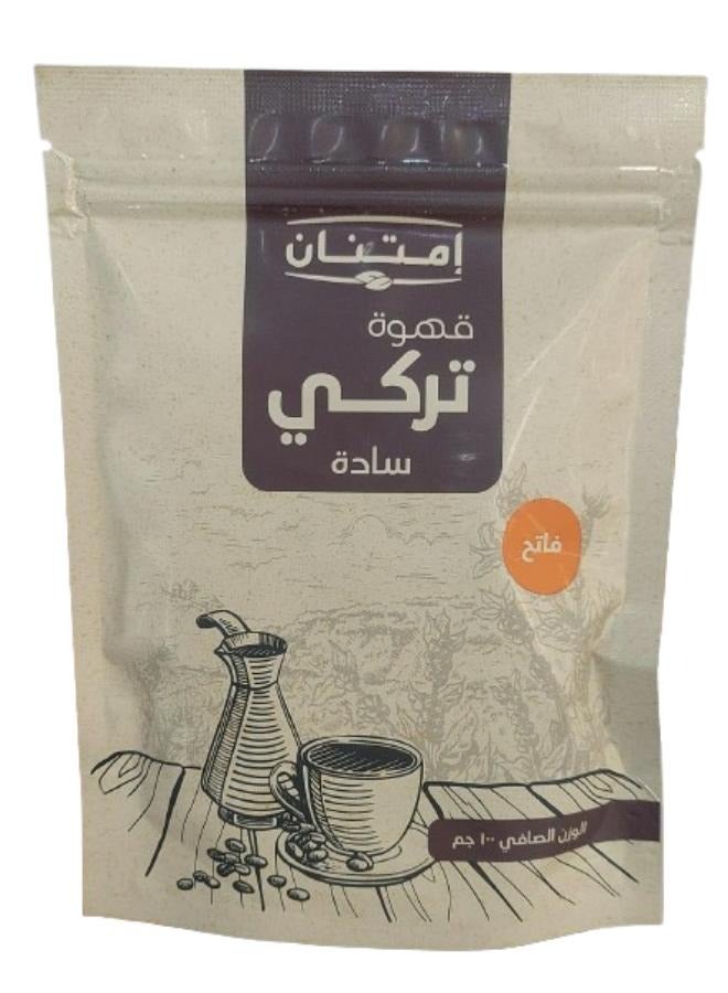 قهوه تركى ساده فاتح 100 جرام